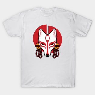 Japanese kitsune mask T-Shirt